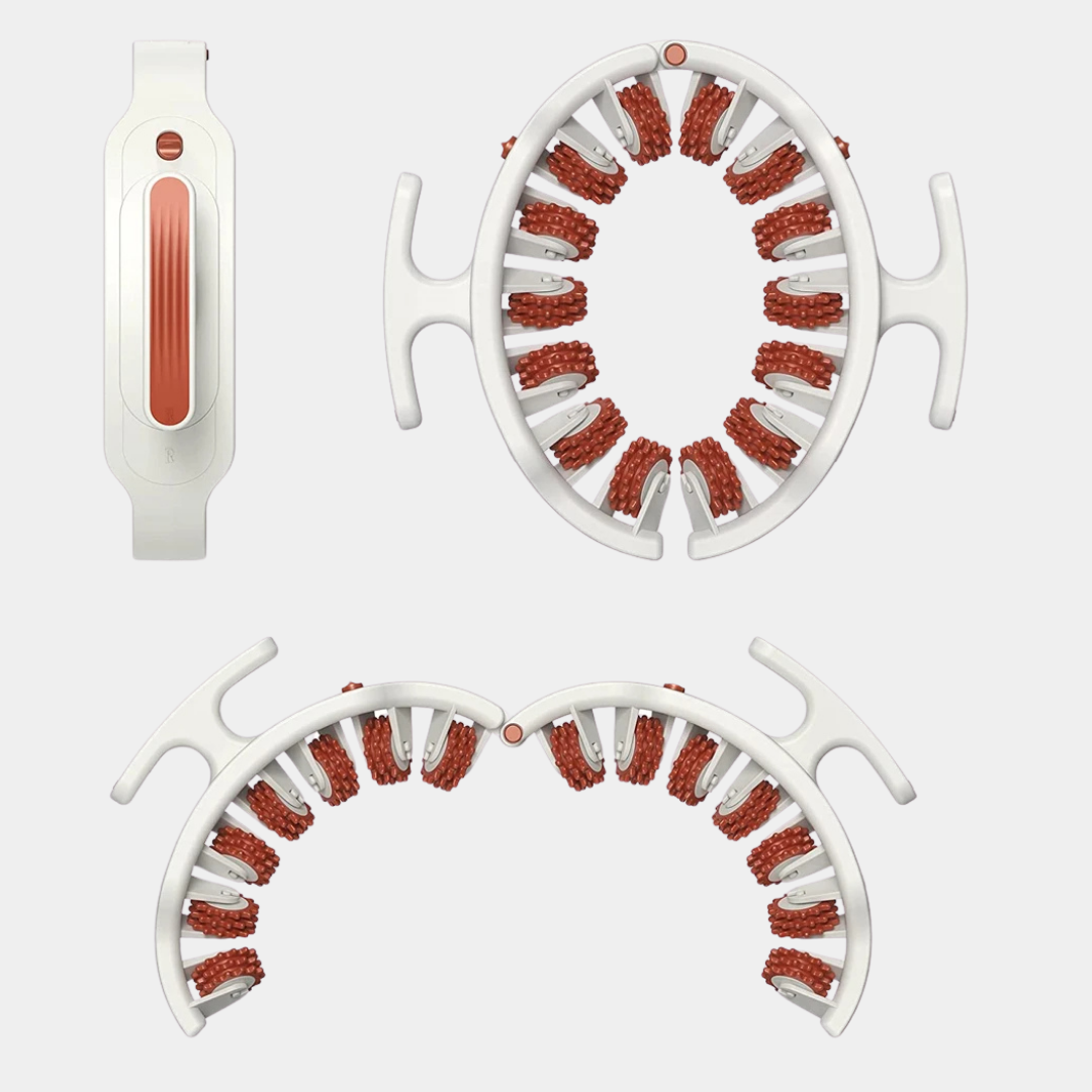 VivaRoll™ 14-Wheel Full-Body Massage Roller