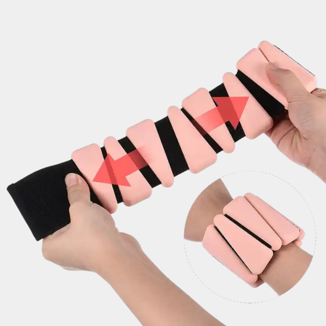 VivaWeights™ Wearable Fitness Bangles (Pair – 1lb Each)