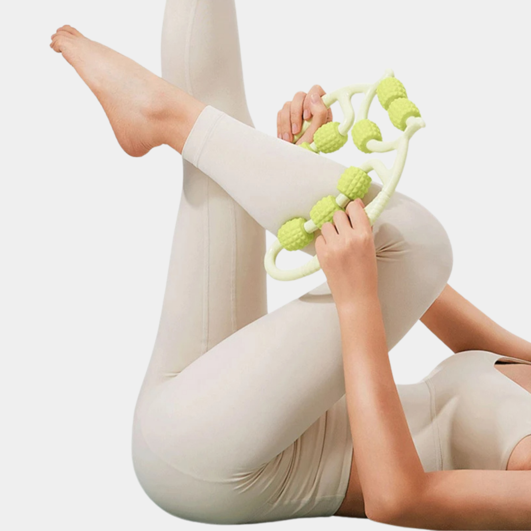 VivaStretch™ 12-Wheel Leg & Muscle Massage Ring