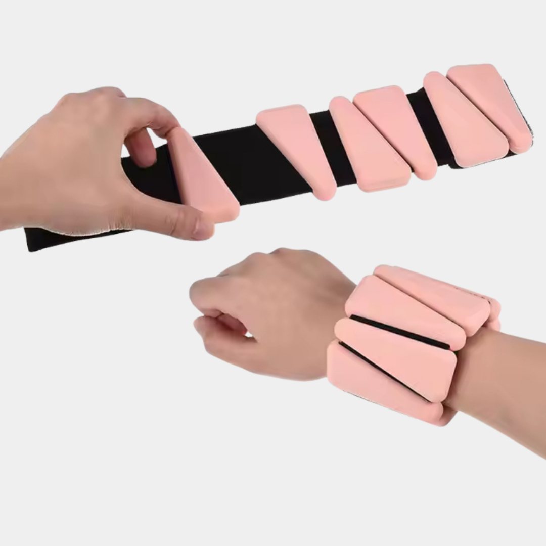 VivaWeights™ Wearable Fitness Bangles (Pair – 1lb Each)