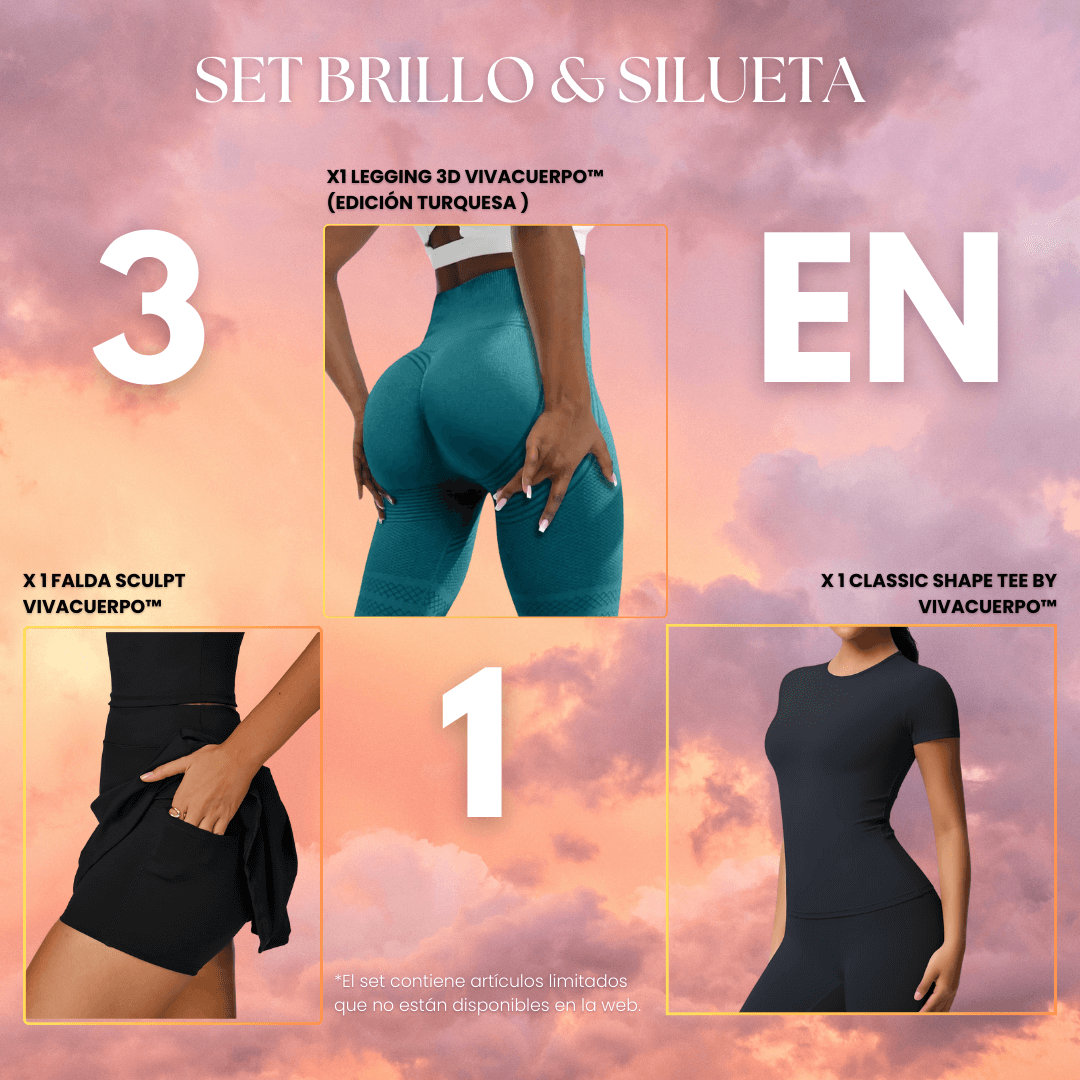 SET BRILLO & SILUETA
